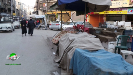 حصار قدسيا يدخل يومه السادس