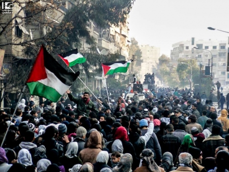 فشل وصول قافلة المساعدات إلى المخيم